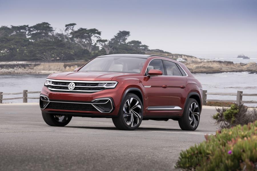  Volkswagen Atlas Cross Sport Concept 2018 года  (фото 13 из 30)
